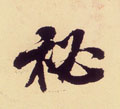 秘字图片 秘字写法 秘字书法大全 秘字行书楷书草书